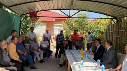 KOOPERATİF ÜYELERİNİN SORUNLARINI YERİNDE DİNLEDİ