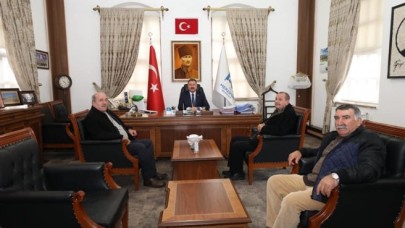 KORUCU’DAN BAŞKAN KARGI’YA ZİYARET