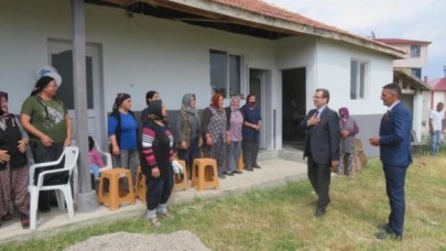 KÖY ZİYARETLERİNE DEVAM EDİYOR