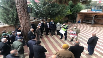 KÖYLÜLER, TRAKTÖR KAZALARINA KARŞI BİLGİLENDİRİLDİ