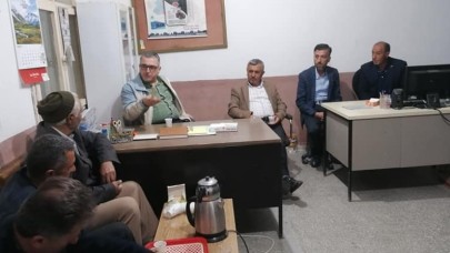 KÖYLÜLERİN SORUNLARINI YERİNDE DİNLEDİ