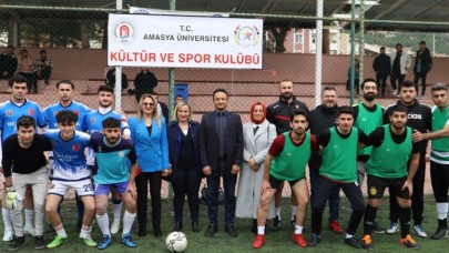 KÜLTÜR VE SPOR KULÜBÜ ERKEK FUTBOL TURNUVASI BAŞLADI