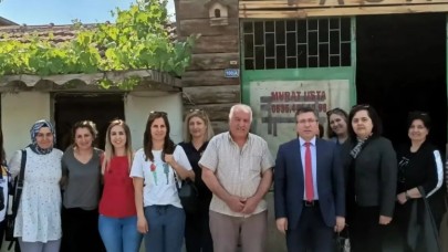 KURSİYERLER USTALARLA BULUŞUYOR