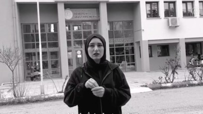 KURSİYERLERDEN ŞEHİTLER ANISINA İŞARET DİLİYLE