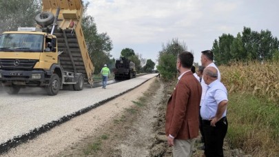 "KURTULUŞ YOLU"NUN AMASYA-SULUOVA GÜZERGAHI ASFALTLANIYOR
