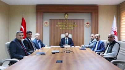 KURUM AMİRLERİ TOPLANTISI DÜZENLENDİ