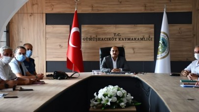KURUM AMİRLERİNDEN BRİFİNG ALDI