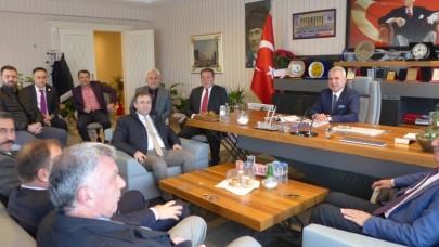 KURUM MÜDÜRLERİNDEN HAYIRLI OLSUN ZİYARETİ