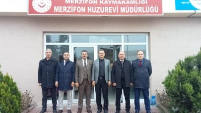 KURUM MÜDÜRLERİNDEN HUZUREVİ ZİYARETİ