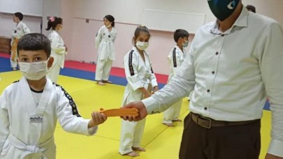 Kuşak sınavı yapıldı
