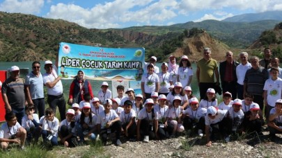 LİDER ÇOCUKLAR TARIM KAMPINDA