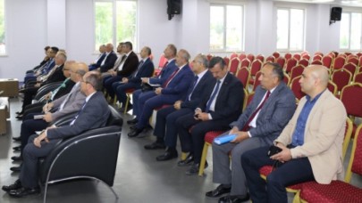 LİSE MÜDÜRLERİ İLE DURUM DEĞERLENDİRMESİ YAPILDI