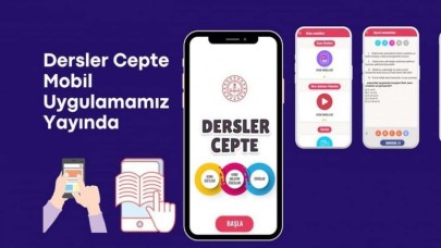 LİSE ÖĞRENCİLERİ İÇİN "DERSLER CEPTE" MOBİL UYGULAMASI