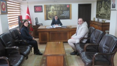 LÖSEV EKİBİNDEN KAYMAKAM GÜLDOĞAN’A ZİYARET