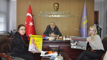 LÖSEV GÖREVLİLERİNDEN KÖSE’YE ZİYARET
