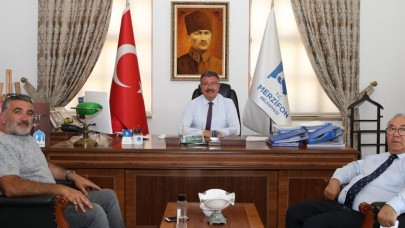 MAHALLENİN SORUNLARINI ANLATTI