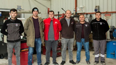 MAKİNE BAKIMLARI KENDİ ATÖLYESİNDE YAPILIYOR