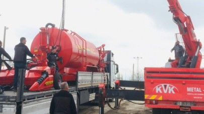 Makine Parkına Vidanjör de eklendi