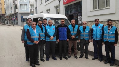 MANEVİ DESTEK EKİBİ DUALARLA YOLCU EDİLDİ