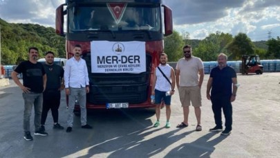 MER-DER’DEN 2 TIR İÇME SUYU