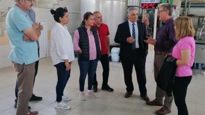 MERAY YAĞ FABRİKASI DENETLENDİ