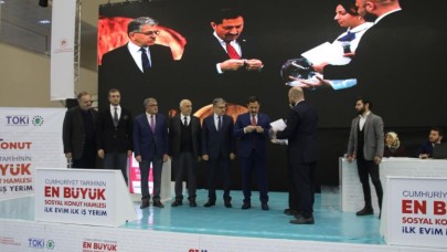 MERZİFON’DA 150 KONUTUN HAK SAHİBİ BELLİ OLDU