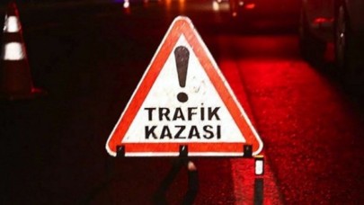 MERZİFON’DA KAZA 2 YARALI