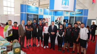 MERZİFON’DA MOLA VERDİLER