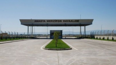 MERZİFON HAVALİMANI  TERMİNAL BİNASI GENİŞLİYOR