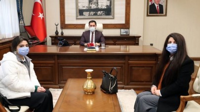 Merzifon’lu Şehit Ailesinden  Vali Masatlı'ya Ziyaret