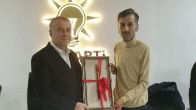MERZİFON TEŞKİLATINA VEDA ZİYARETİNDE BULUNDU
