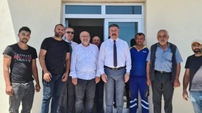 MERZİFON’UN TEK LİSANSLI DEPOSUNU ZİYARET ETTİ