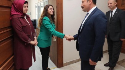 MESAİ ARKADAŞLARININ BAYRAMINI KUTLADI