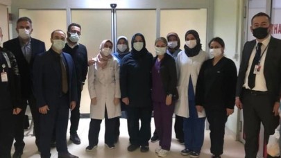 MESAİDEKİ SAĞLIK ÇALIŞANLARI UNUTULMADI