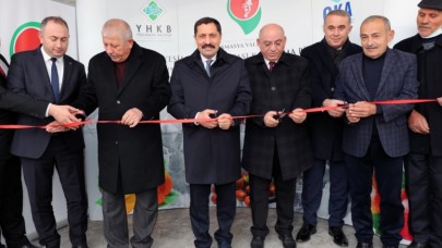 MEYVE – SEBZE KURUTMA TESİSİ HİZMETE AÇILDI