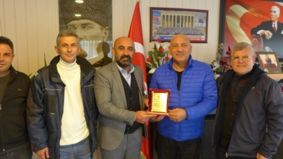 MHP’DEN TEŞEKKÜR PLAKETİ