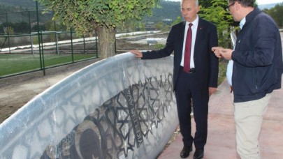 MİLLET BAHÇESİ ÇALIŞMALARINI İNCELEDİ