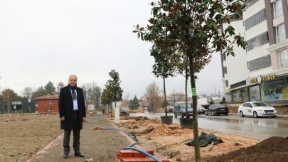 MİLLET BAHÇESİNDE PEYZAJ ÇALIŞMALARI BAŞLADI