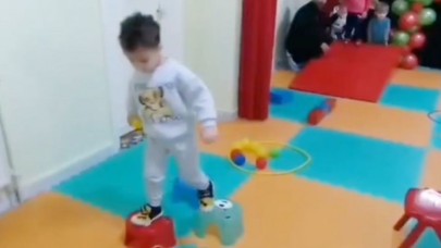 MİNİK ÖĞRENCİLER KUVVET GELİŞTİRİYOR