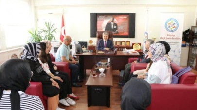 MİSAFİR ÖĞRENCİLERDEN TÜRKMEN’E ZİYARET