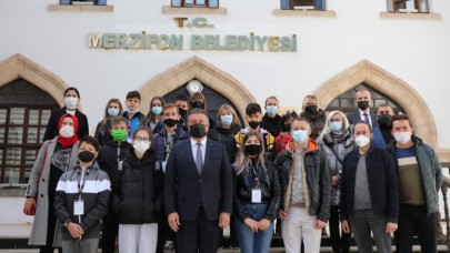 MİSAFİR ÖĞRENCİLERE MERZİFON TANITILDI