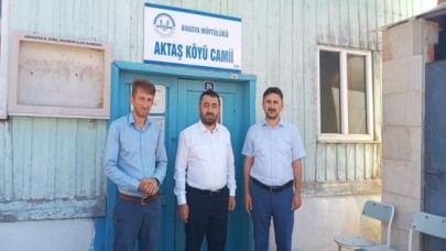 MÜFTÜ AYVAZ, YAYLA KÖYLERİNİ ZİYARET ETTİ