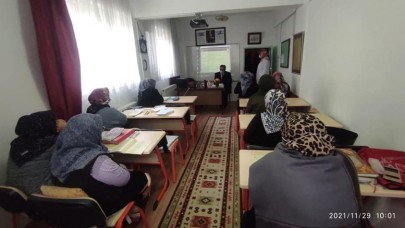 MÜFTÜ PEHLİVAN’DAN KUR’AN KURSUNA ZİYARET