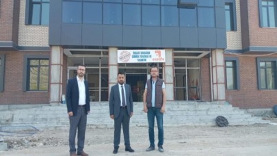 MÜFTÜLÜK BİNASINDA İNCELEMELERDE BULUNDU