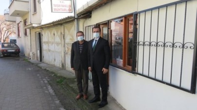 MUHTAR ZİYARETLERİNE DEVAM ETTİ