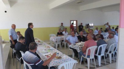 MUHTARLAR BULAK KÖYÜ’NDE TOPLANDI
