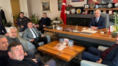 MUHTARLAR DERNEĞİ’NDEN HAYIRLI OLSUN ZİYARETİ