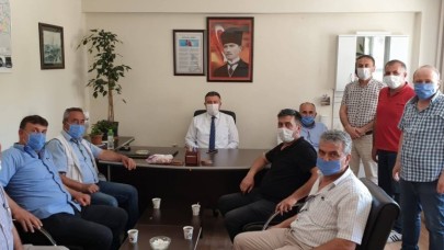 MUHTARLAR DERNEĞİ’Nİ ZİYARET ETTİ