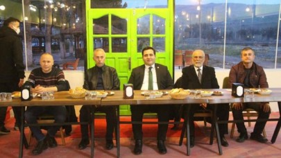 MUHTARLARLA İFTAR YEMEĞİNDE BULUŞTU