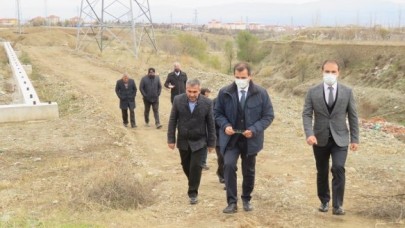 MUŞRUF KÖYÜ’NDE İNCELEMELERDE BULUNDU